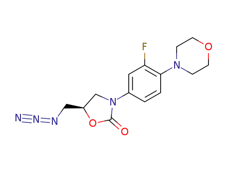 (R)-5-azidomethyl-3-(3-fluoro-4-(morpholin-4-yl)phenyl)oxazolidin-2-one